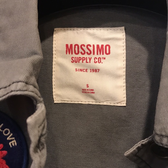 🌵🌸MOSSIMO ARMY GREEN PATCH JACKET - Picture 4 of 7